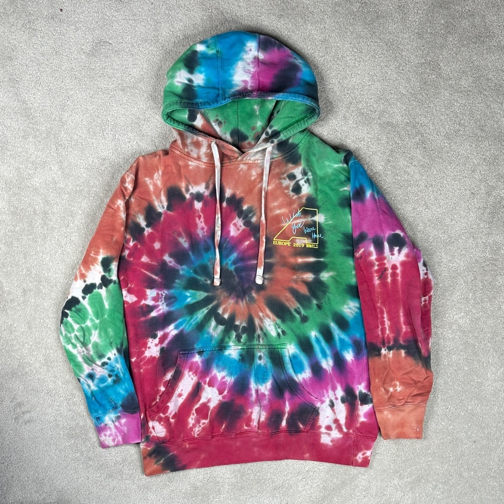 Travis Scott Multicolor Tie-Dye Hoodie